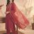 Women Floral Embroidered Regular Thread Work Kurta with Trousers & With Dupatta