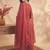 Women Floral Embroidered Regular Thread Work Kurta with Trousers & With Dupatta