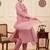 Women Floral Embroidered Regular Thread Work Kurta with Trousers & With Dupatta