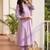 Women Printed Regular Pure Cotton Kurta with Trousers