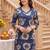 Women Floral Printed Regular Kurta with Trousers & With Dupatta