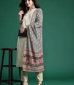Women Regular Kurta with Trousers & With Dupatta