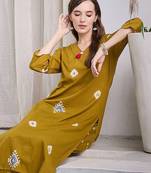 Women Geometric Printed Cotton Kurta with Trousers