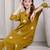 Women Geometric Printed Cotton Kurta with Trousers