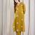 Women Geometric Printed Cotton Kurta with Trousers