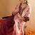 Ethnic Motifs Yoke Design Straight Gotta Patti Liva Kurta with Trousers & Dupatta