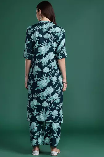 Floral Printed Kurta with Palazzos