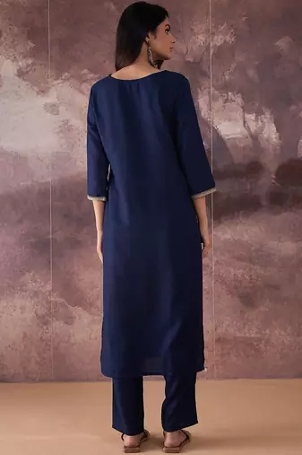 Regular Gotta Patti Kurta with Trousers