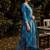 Women Ethnic Motifs Printed Regular Thread Work Linen Kurta with Trousers & With Dupatta