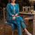 Women Ethnic Motifs Printed Regular Thread Work Linen Kurta with Trousers & With Dupatta
