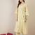 Women Floral Embroidered Cotton A-Line Kurta with Trousers