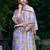 Women Floral Printed Regular Thread Work Linen Kurta with Trousers & With Dupatta
