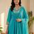 Floral Embroidered Beads and Stones Pure Cotton Kurta with Trousers & Dupatta