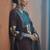 Ethnic Motifs Printed V-Neck Straight Kurta With Trousers & Dupatta