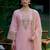 Women Ethnic Motifs Embroidered Regular Thread Work Pure Cotton Kurta with Trousers & With Dupatta