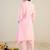 Women Floral Embroidered Cotton Kurta with Trousers