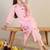 Women Floral Embroidered Cotton Kurta with Trousers