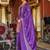 Ethnic Motifs Embroidered Thread Work Chinon Kurta with Sharara & With Dupatta