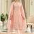 Women Ethnic Motifs Embroidered Regular Sequinned Kurta with Trousers & With Dupatta