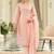 Women Ethnic Motifs Embroidered Regular Sequinned Kurta with Trousers & With Dupatta