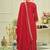 Ethnic Motifs Embroidered Straight Kurta With Sharara & Dupatta