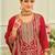 Ethnic Motifs Embroidered Straight Kurta With Sharara & Dupatta