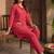 Women Ethnic Motifs Printed Regular Gotta Patti Kurta with Trousers