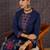 Women Ethnic Motifs Embroidered Regular Thread Work Pure Cotton Kurta with Trousers