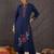 Women Ethnic Motifs Embroidered Regular Thread Work Pure Cotton Kurta with Trousers