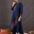 Women Ethnic Motifs Embroidered Regular Thread Work Pure Cotton Kurta with Trousers