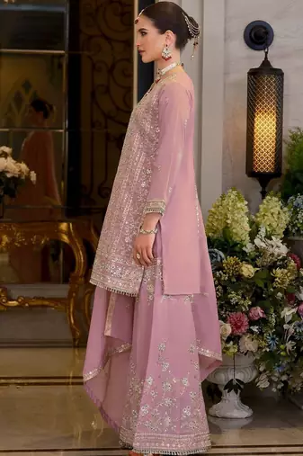 Women Ethnic Motifs Embroidered Regular Mirror Work Kurta with Sharara & With Dupatta