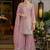 Women Ethnic Motifs Embroidered Regular Mirror Work Kurta with Sharara & With Dupatta