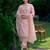 Women Ethnic Motifs Embroidered Regular Mirror Work Pure Cotton Kurta with Trousers & With Dupatta