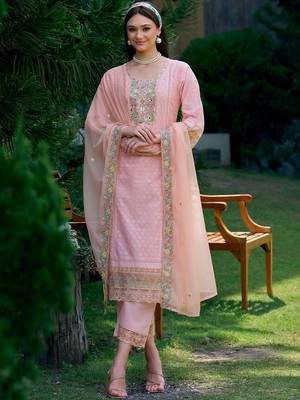 Women Ethnic Motifs Embroidered Regular Mirror Work Pure Cotton Kurta with Trousers & With Dupatta 5