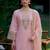 Women Ethnic Motifs Embroidered Regular Mirror Work Pure Cotton Kurta with Trousers & With Dupatta