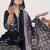 Floral Embroidered V-Neck Thread Work Pure Cotton Kurta & Trousers With Dupatta