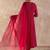 Women Ethnic Motifs Printed Regular Thread Work Kurta with Trousers & With Dupatta