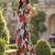 Women Floral Printed Regular Pure Cotton Kurta with Trousers