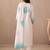 Women Floral Printed Regular Sequinned Linen Kurta with Trousers & With Dupatta