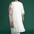 Plus Size Embroidered Regular Mirror Work Kurta with Trousers & With Dupatta