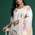 Plus Size Embroidered Regular Mirror Work Kurta with Trousers & With Dupatta