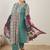 Plus Size Multi Printed A-Line Kurta Trousers With Dupatta Set