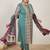 Plus Size Multi Printed A-Line Kurta Trousers With Dupatta Set