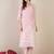 Women Ethnic Motifs Printed Regular Linen Kurta with Trousers & With Dupatta