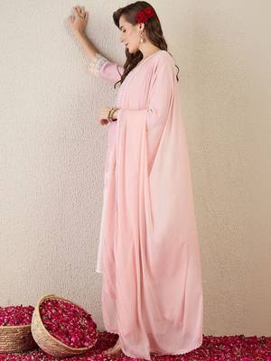 Women Ethnic Motifs Printed Regular Linen Kurta with Trousers & With Dupatta 5