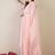 Women Ethnic Motifs Printed Regular Linen Kurta with Trousers & With Dupatta
