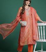 Ethnic Motifs Kurta with Trousers & Dupatta