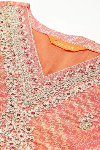 Ethnic Motifs Kurta with Trousers & Dupatta
