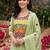 Women Ethnic Motifs Embroidered Regular Mirror Work Kurta with Trousers & With Dupatta