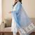 Women Floral Printed Regular Pure Cotton Kurta with Trousers & With Dupatta
